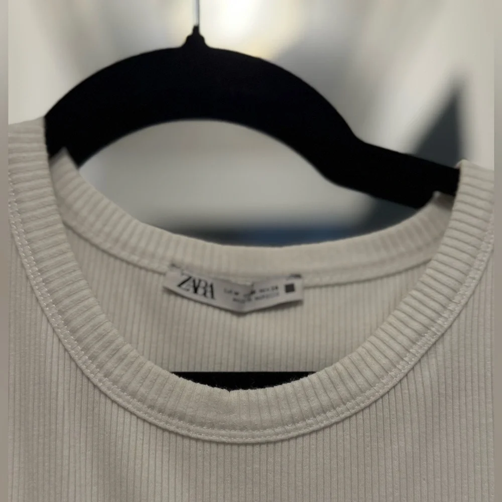 Zara Cargo Effect Contrast Midi Dress - Picture 3 of 4